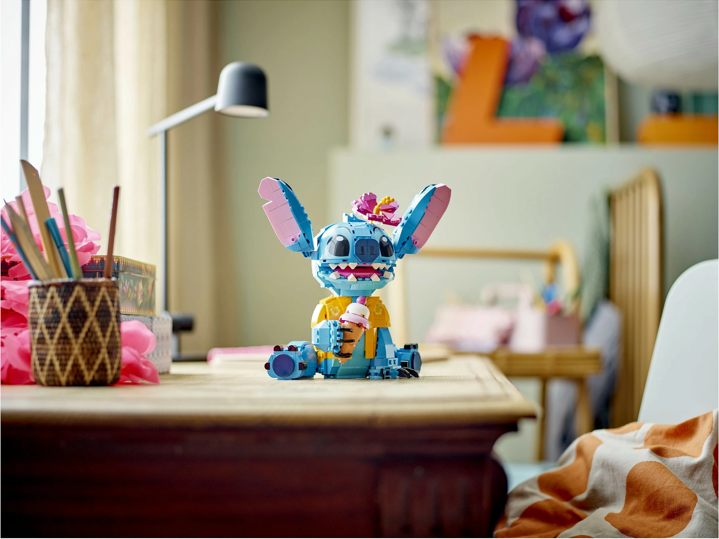 Set ndërtimi LEGO Stitch, 9 vjeç e lart, Plastikë, 730 pjesë, shumëngjyrësh
