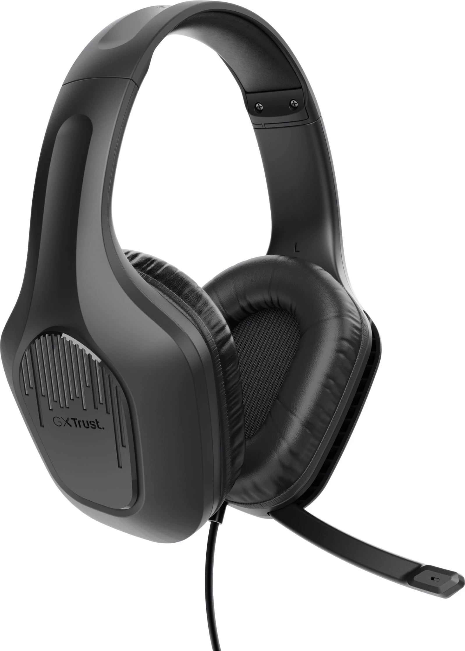 Kufje gaming Trust GXT 415 Zirox, 3.5mm, kabllo 2m, mikrofon i palosshëm, të zeza