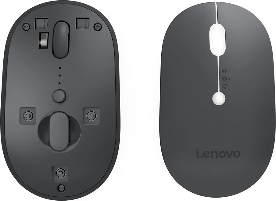 Maus Lenovo 4Y51R29290, universal, Bluetooth + USB Type-C, 2400 DPI, zi 5