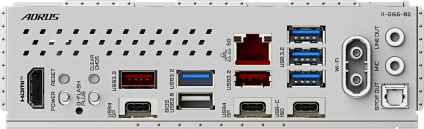 Pllakë amë, Gigabyte AORUS X870 AORUS ELITE X3D ICE, Socket AM5, 4x DDR5, PCIe 5.0 x16, 4x M.2, HDMI, USB4, Wi‑Fi 7, ATX, e bardhë