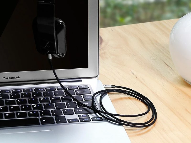 Kabllo audio Baseus Yiven Audio M30 3.5mm Jack–3.5mm Jack 1m, e zezë