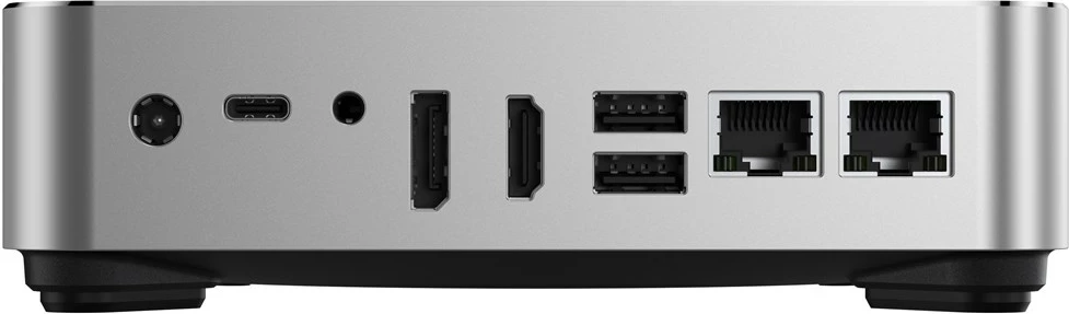 Kasë CHUWI AuBox-P-K5, Ryzen 7 8745HS, 16GB RAM, 1TB SSD, Windows 11 Pro, Argjendtë