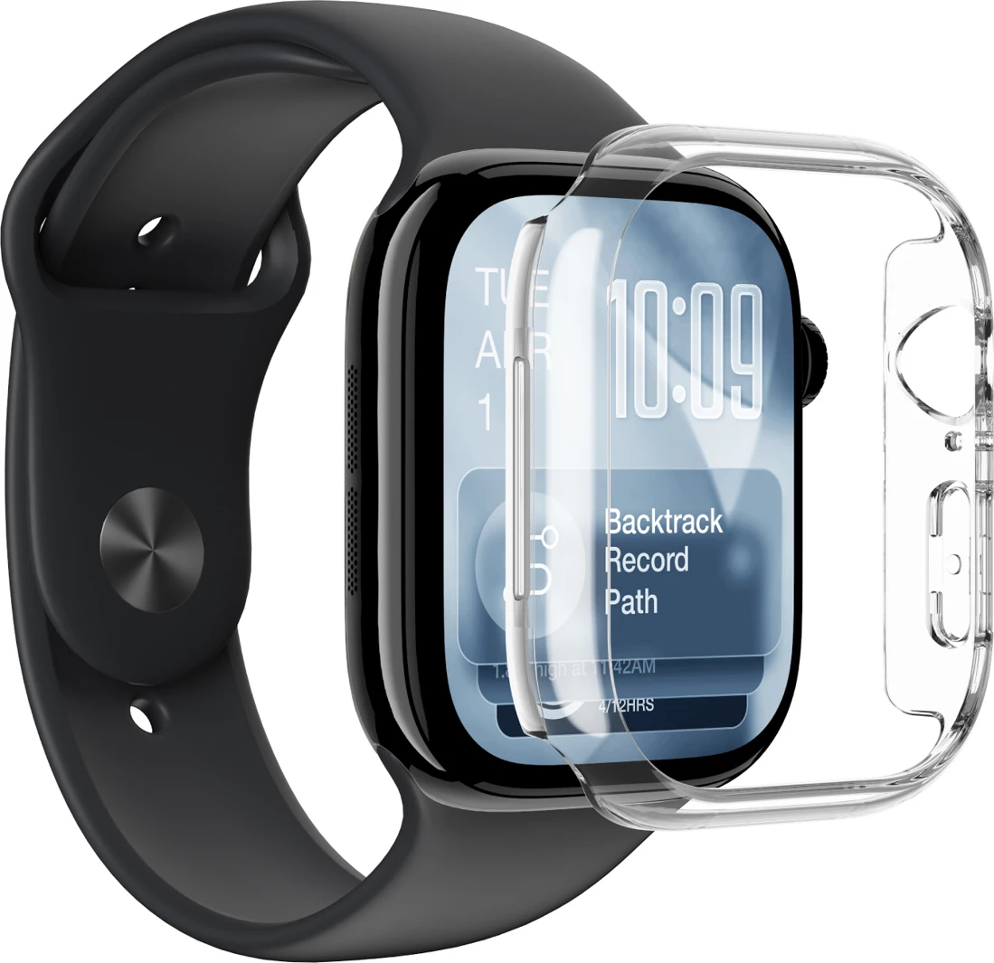 Mbështjellës për smartwatch, AmazingThing Minimal, për Apple Watch Series 11 46mm, transparent
