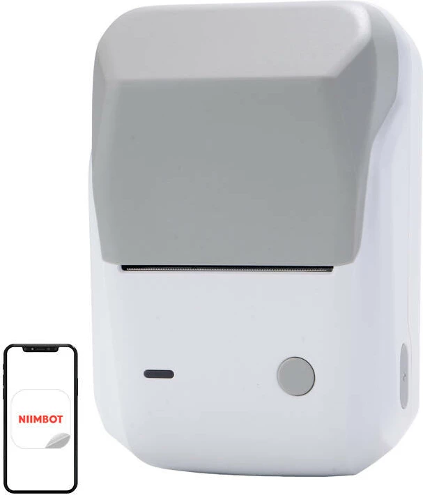 Printer etiketa termik Niimbot B1, Bluetooth, 1500 mAh, Gri