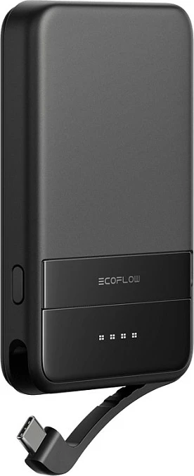 Power bank EcoFlow RAPID 5000mAh, 30W PD, karikim wireless Qi2/MagSafe, i zi