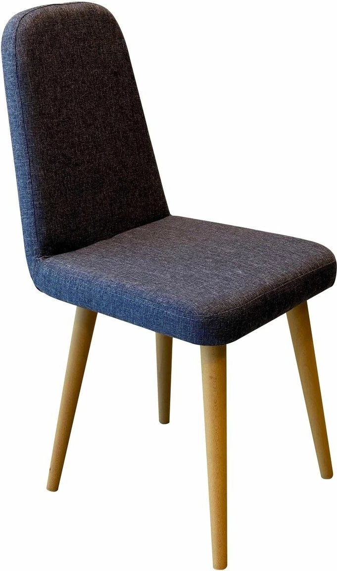 Tavolinë me karrige, zgjatshme, 5 pjesë, ngjyrë lisi dhe kaltër e errët, Vina Mini 02 1048