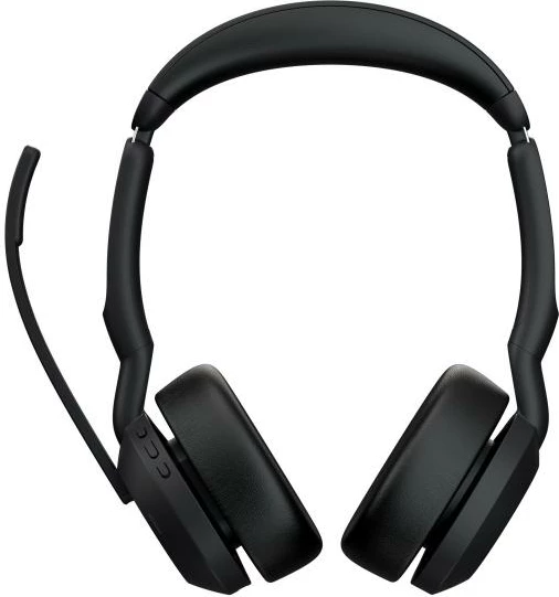Kufje stereo me mikrofon, Jabra Evolve2 55 MS (25599-999-899), wireless 30m, kabllo 1m, e zezë