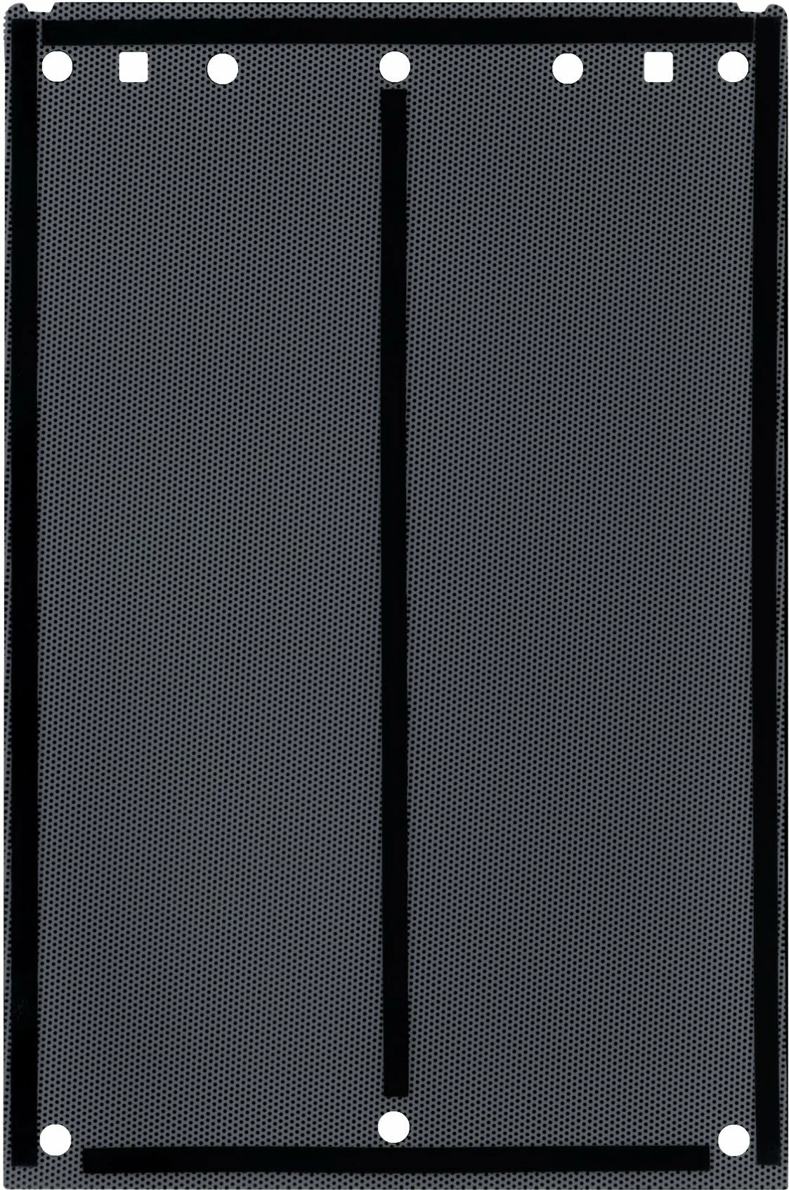 Panel i përparmë Lian Li A3-3WD A3 mATX Wood Edition, dru arre, filtër pluhuri magnetik, Arre/I zi
