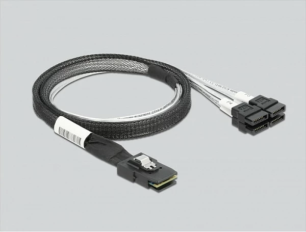 Kartelë zgjerimi PCIe DeLOCK, x4 në 4x SATA 6 Gb/s, RAID/HyperDuo, low-profile