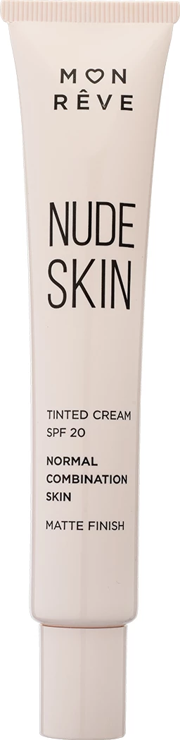 NUDE SKIN NORMAL TO COMBINATION SKIN Tinted Cream with SPF 20