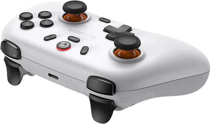 Kontroller wireless GameSir T4n Lite, Bluetooth/dongle/USB-C, bateri 600 mAh, i bardhë