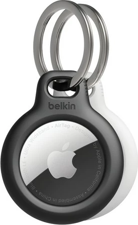 Mbajtës Belkin për AirTag, 2er-Pack, zi & bardhë