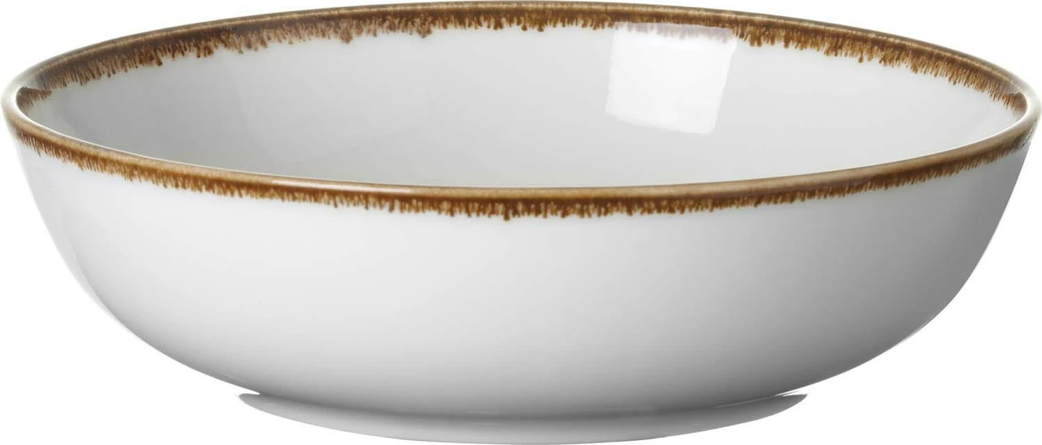 Tas bufeti Fine Dine Vanilla ø190 mm krem, set 6 copë