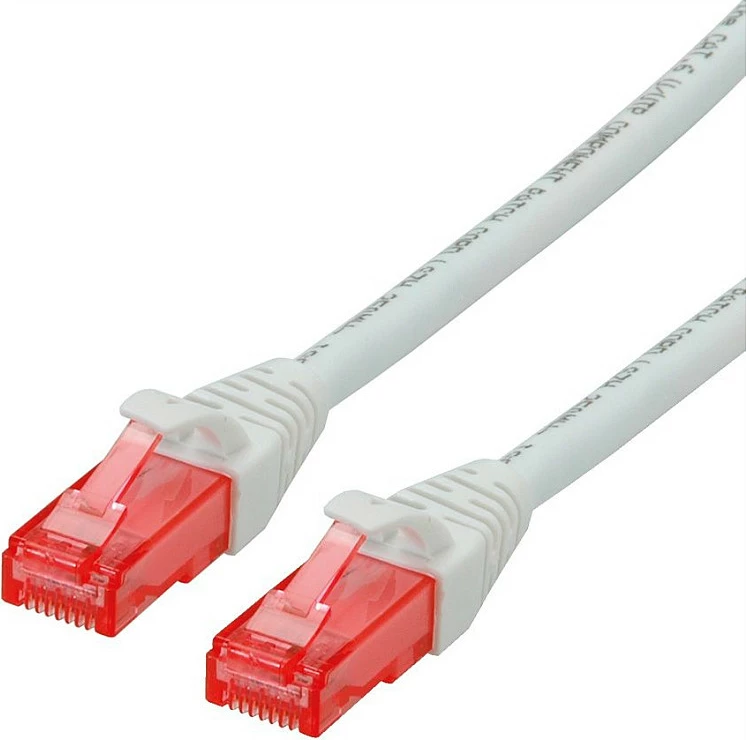 Kabllo rrjeti ROLINE 21.15.2561, Cat6, 1 m, RJ-45-RJ-45, e bardhë