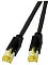 Kabllo LAN EFB Elektronik Cat6a, 3 m, RJ45-RJ45, e zezë