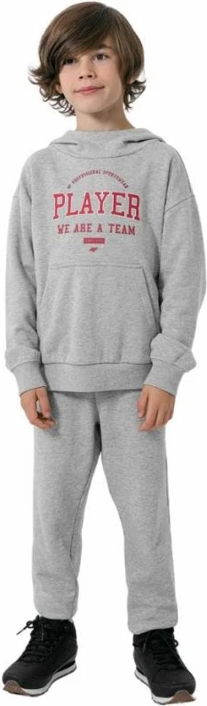 Duks për djem 4F, gri [Madhësia: 140 cm]