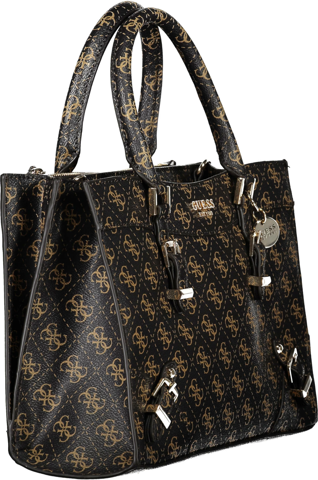 Çantë femra GUESS JEANS, kafe