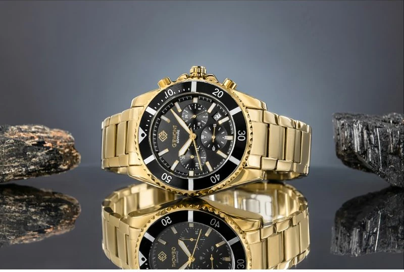 Orë dore për meshkuj Giewont, e zezë