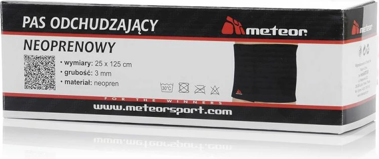 Rrip për dobësim Meteor, unisex, i zi