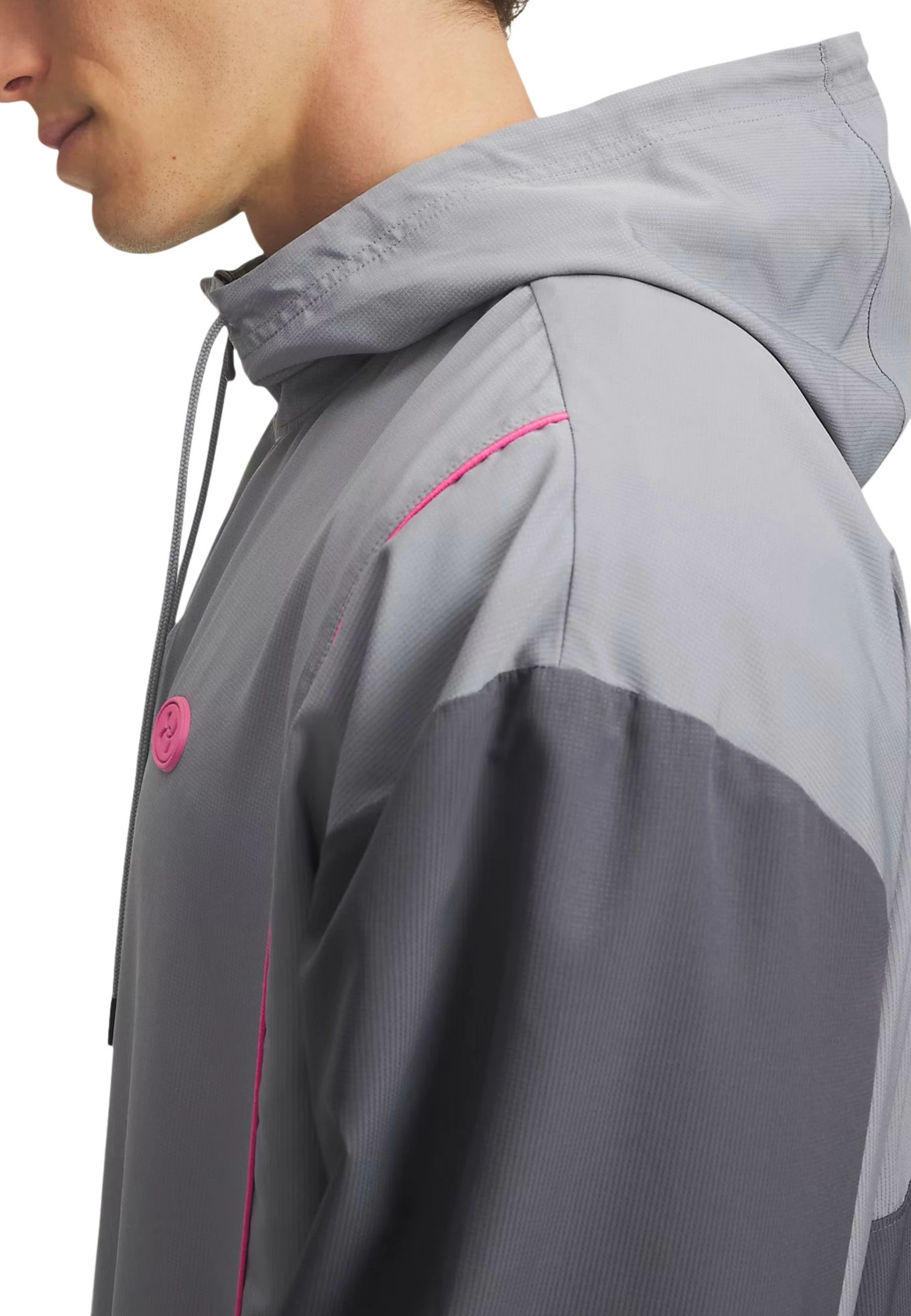 Jakne shiu për meshkuj Under Armour UA Rival Woven CB 77-6013415, gri [Madhësia: M]
