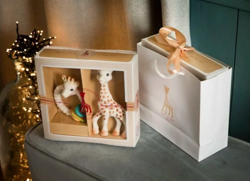 Set dhuratë për fëmijë Sophie La Girafe 000013, shumëngjyrësh