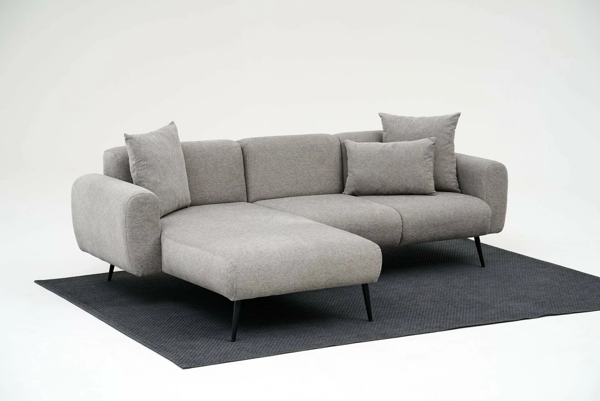Këndare Atelier del Sofa, anash majtas, ngjyrë gri e çelët