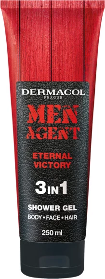 Xhel dushi 3në1 për meshkuj Dermacol Men Agent Eternal Victory 250ml