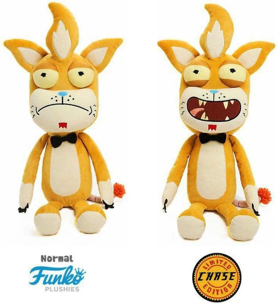 Lodër plush Funko Rick and Morty Squanchy 12" me mundësi CHASE