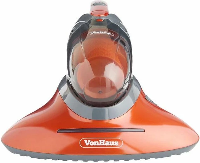 Aspirator dore UV VONHAUS 3007641 550W depo 1.2L filtrimi HEPA, portokalli/gri, set me vegël 2-në-1 + adapter UK/EU