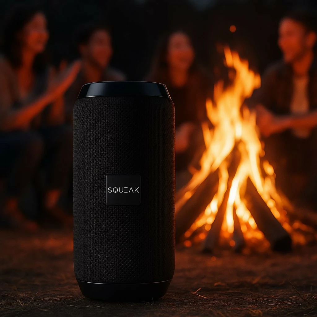 Altoparlant Bluetooth portabël, SQUEAK Jet SQ1008, 14W, Bluetooth 5.3, USB-C, mono, i zi