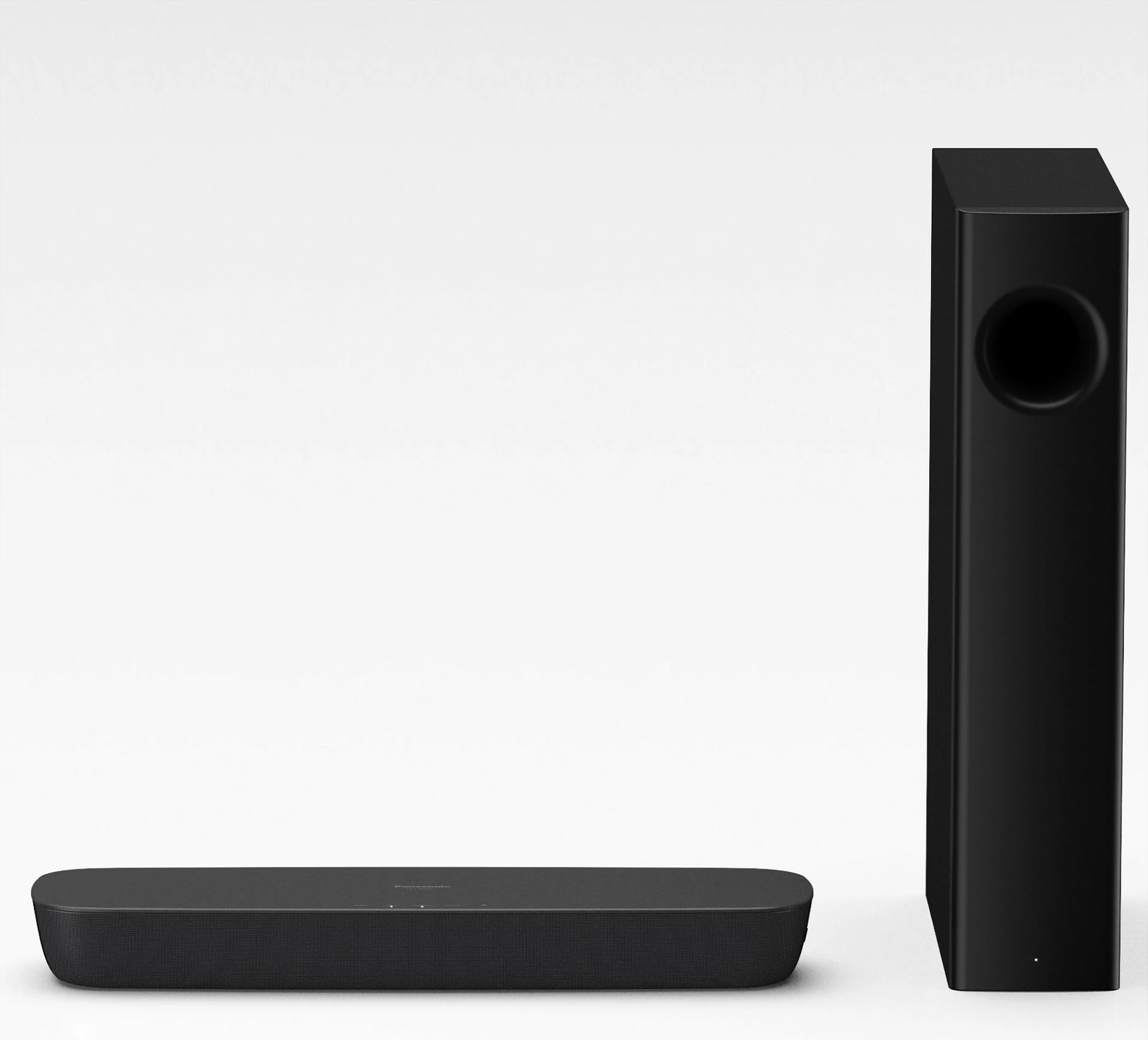Soundbar Panasonic SC-HTB250EGK, 2.1, 120W RMS, Bluetooth, subwoofer wireless, e zezë