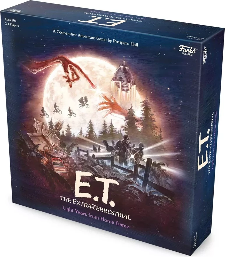 Lojë tavoline Funko Games E.T. The Extra-Terrestrial, kooperative, 2-4 lojtarë, 10+