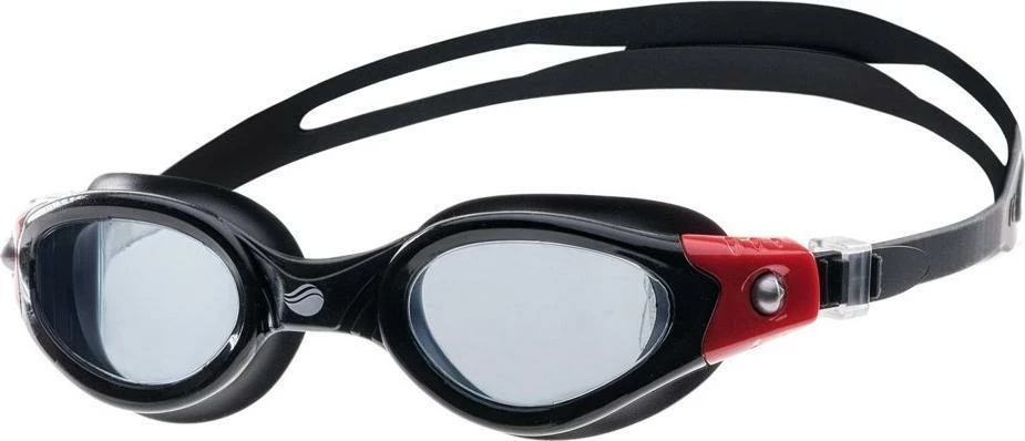 Syze noti AquaWave Visio, Anti-Fog, mbrojtje UV, one size (adult), zi/kuqe