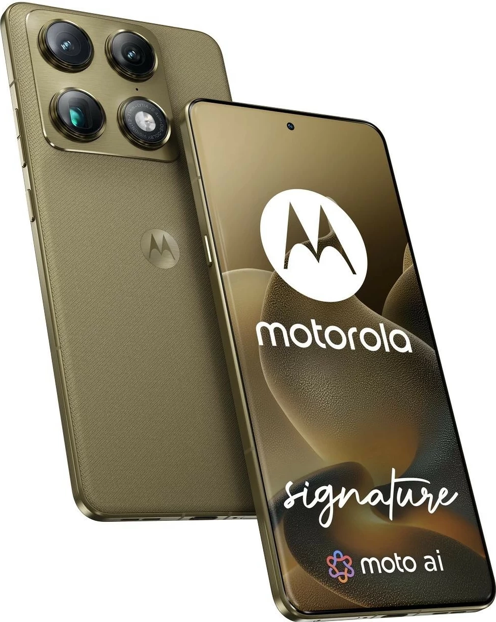 Celular Motorola Signature 16/512GB Martini Olive