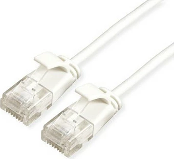 Kabllo rrjeti ROLINE GREEN 21.44.0985, Cat6a, 5 m, RJ-45, e bardhë