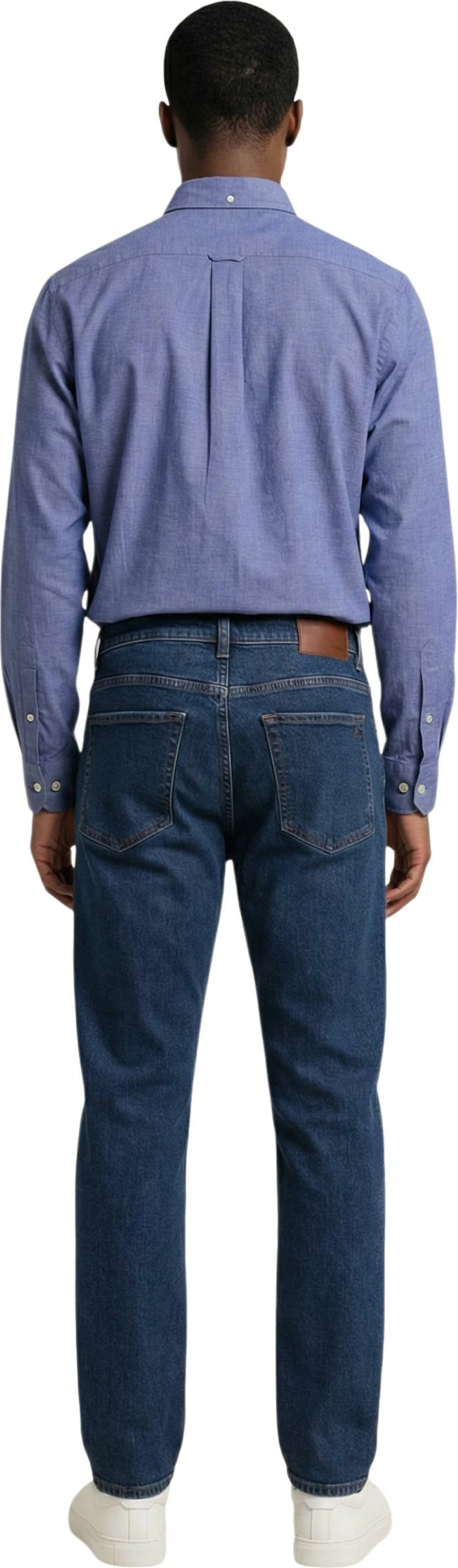 Këmishë për meshkuj Gant Reg Classic Poplin 2601.3000100, blu denim [Madhësia: XL]