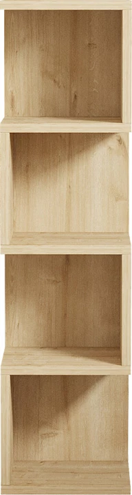 Raft dyshemeje Pratel, ngjyrë lisi, 25x27x95cm