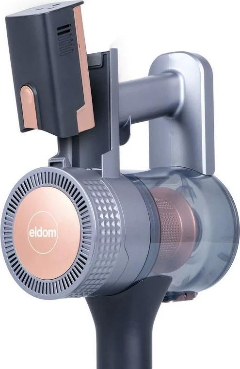 Fshesë elektrike ELDOM OB90, pa kabllo, brushë elektrike, e zezë