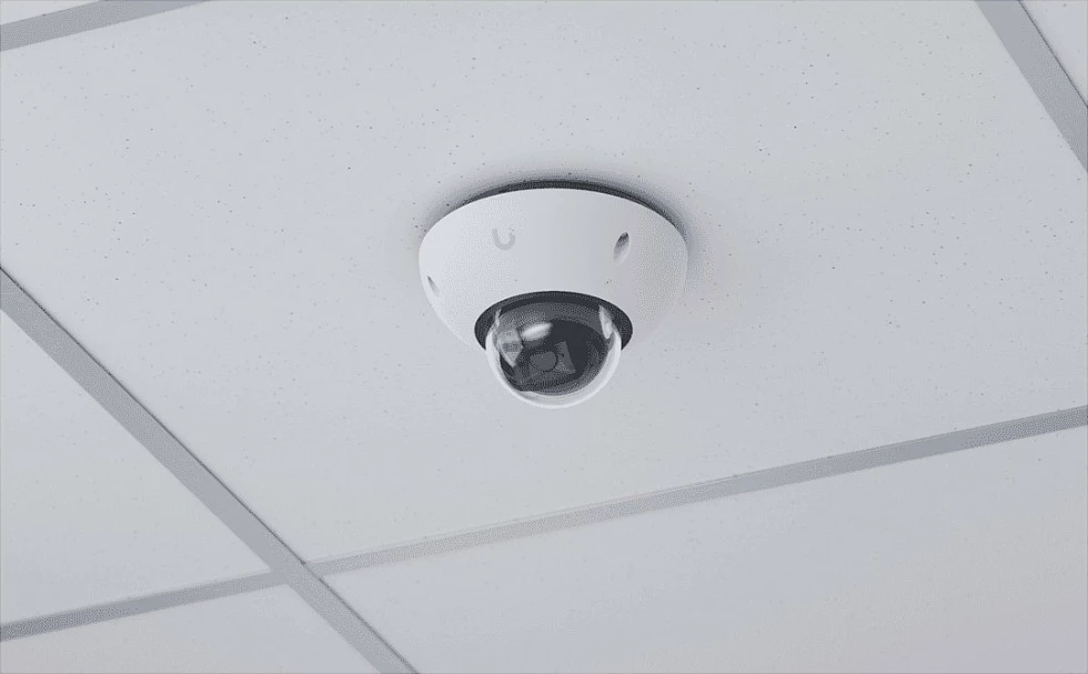 Kamerë sigurie IP Ubiquiti G6 Dome, 4K 8MP, PoE, IP66 IK10, e bardhë