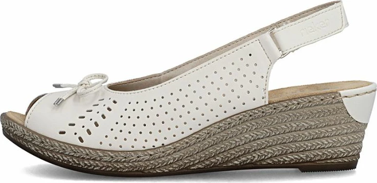 Sandale me platformë për femra Rieker 624H1-60