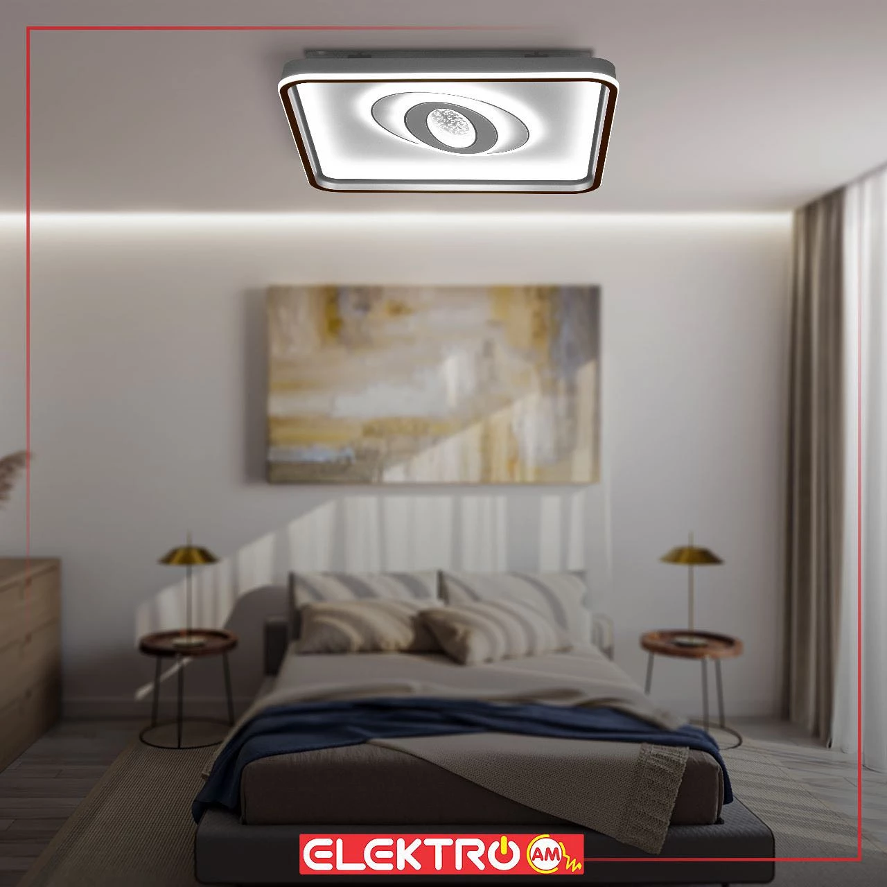 Abazhure LED tavani 8139-2S