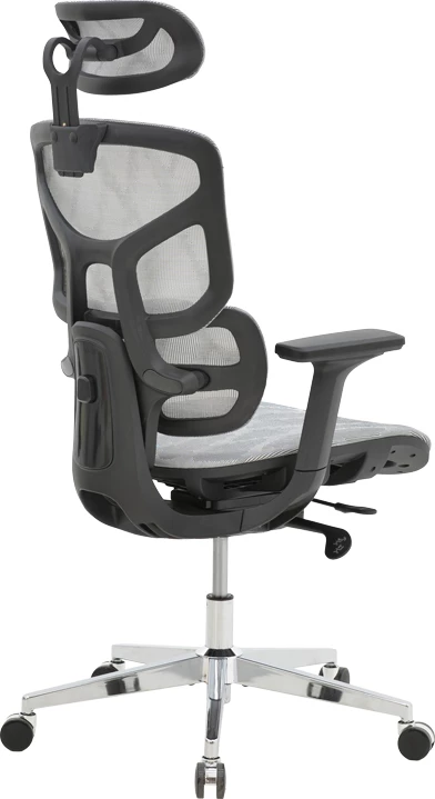 Karrige për zyre Karlo, e bardhë/e zezë