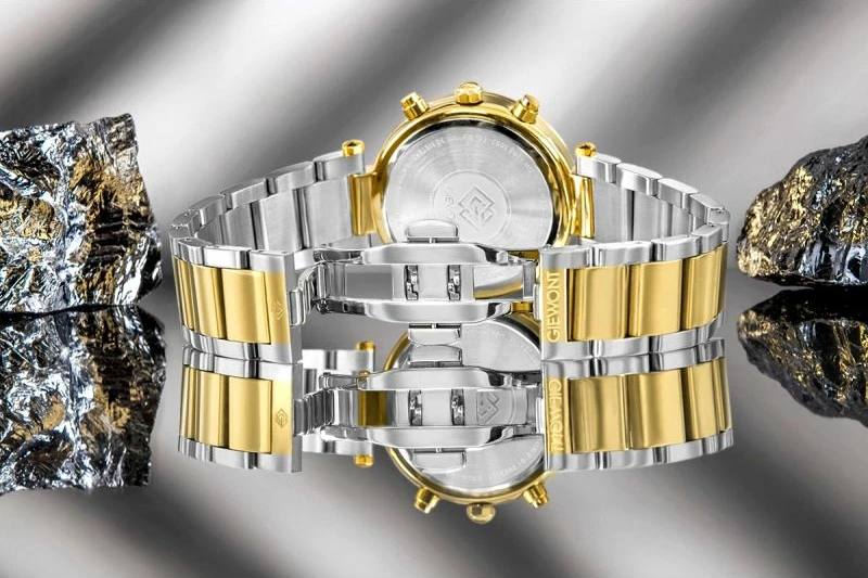 Orë dore femrash Giewont GW3380-B4, gold silver