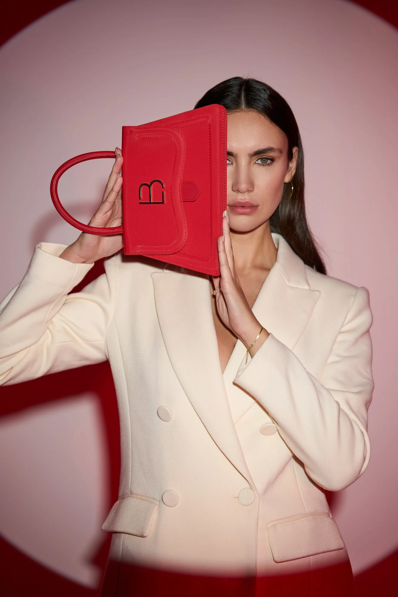 Çantë dore Lucky Bees, e kuqe, 330