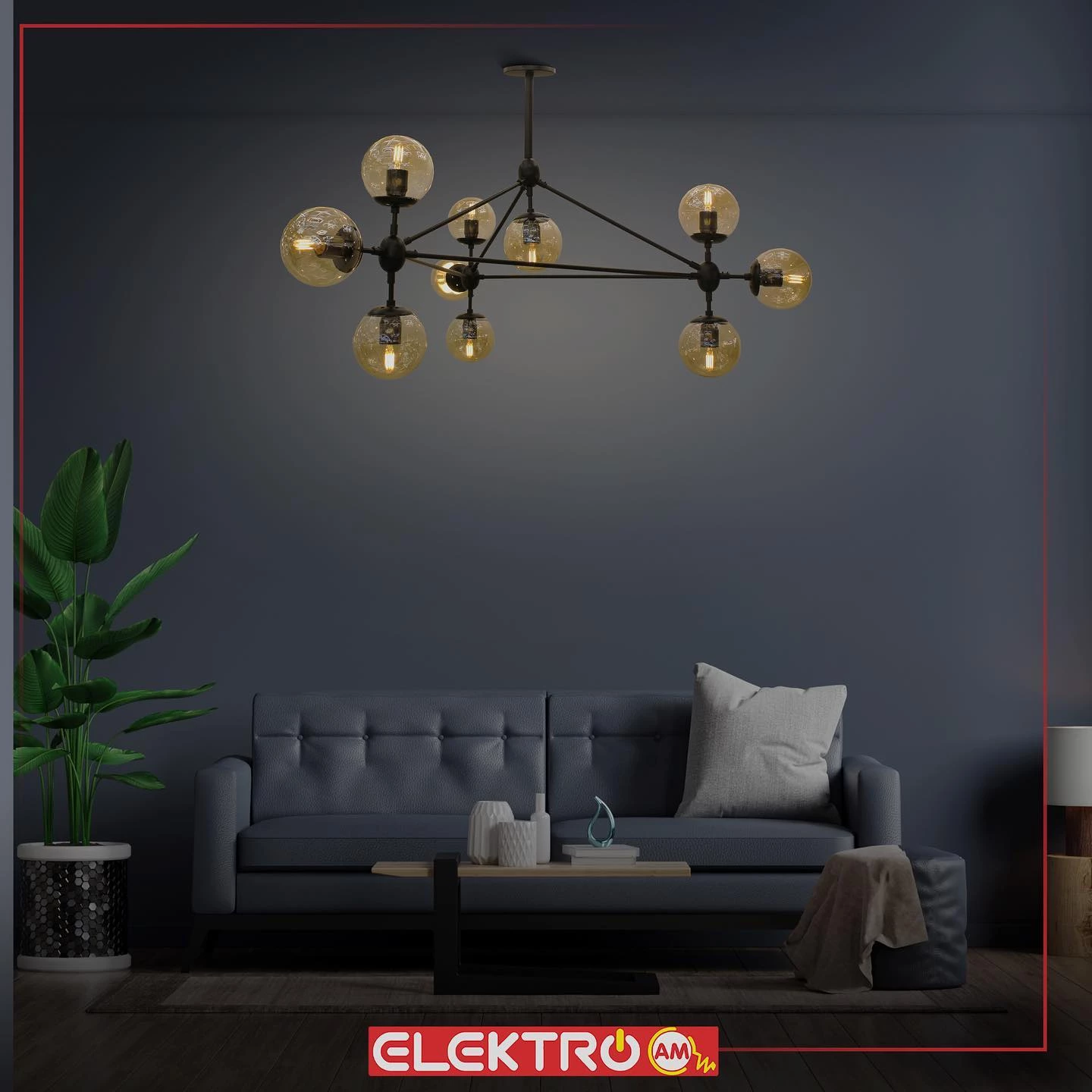 Ndriçues klasik i varur me 10 llampa