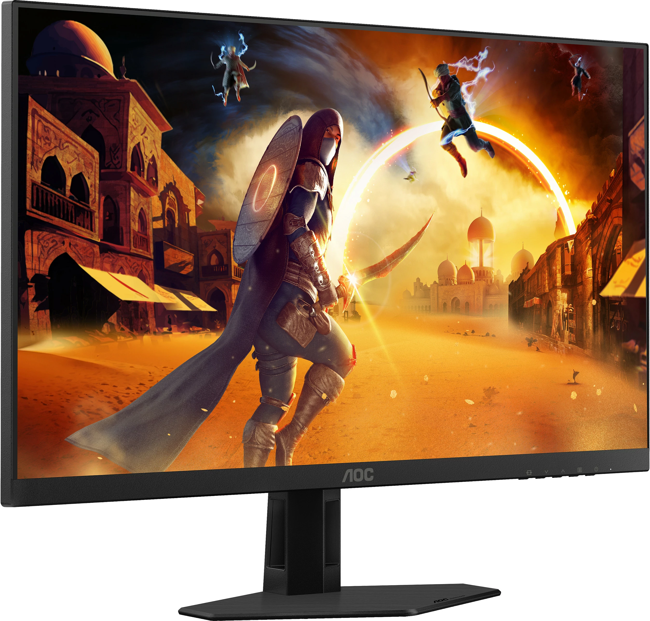 Monitor gaming AOC 24G4ZRE, 23.8" IPS, FHD 260Hz, 1ms, G-SYNC, i zi