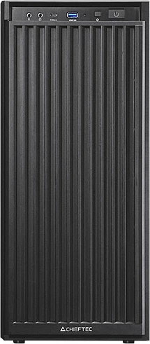 Kasë kompjuteri Chieftec BW-01B-OP, panel i përparmë me ventilim, USB 3.0, e zezë