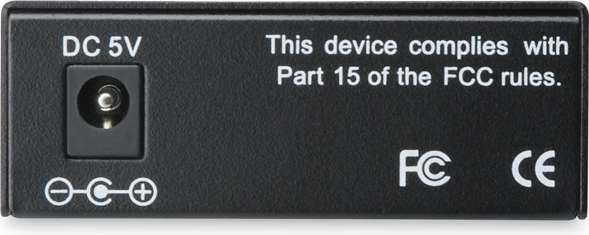 Media konvertues Digitus, Gigabit, 1000Base-T, RJ45/SC, 500m