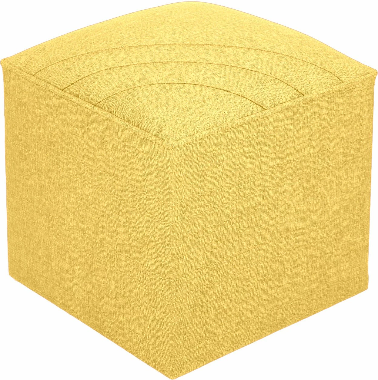 Puf Atelier del Sofa, Des Moines, e verdhë