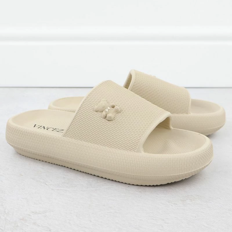 Flip-flopa për femra Vinceza, bezhë